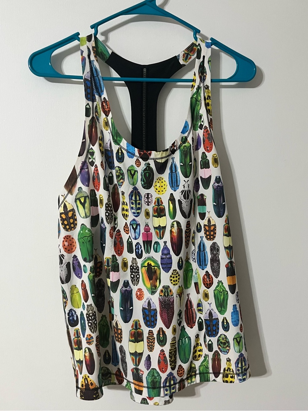 🪲 SUPER RARE Lululemon Seawheeze Bugs 2015 Lightened Up Singlet Tank